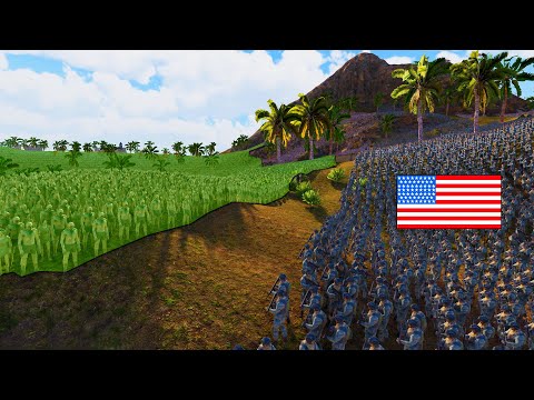 Modern US ARMY Holds Cliff VS 6 MILLION ZOMBIES! - Ultimate Epic Battle Simulator 2 UEBS 2