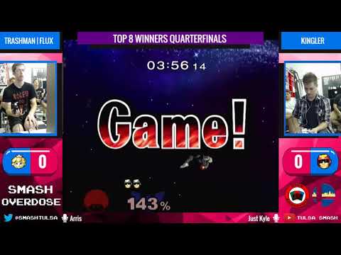 Smash Overdose 3 - Flux (Peach) vs Kingler (C. Falcon) - Top 8 Winners Quarters