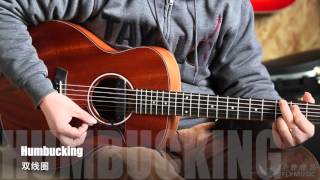 Video thumbnail for Fishman NEO-D Acoustic guitar pick up 吉他拾音器 by Fly Music