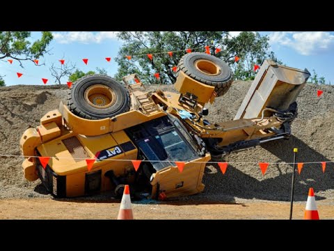 World Dangerous Idiots Bulldozer Heavy Equipment Operator Skill - Fastest Climbing Bulldozer Driving