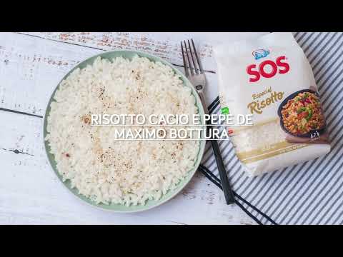 Risotto Cacio e Pepe al estilo del chef Máximo Bottura