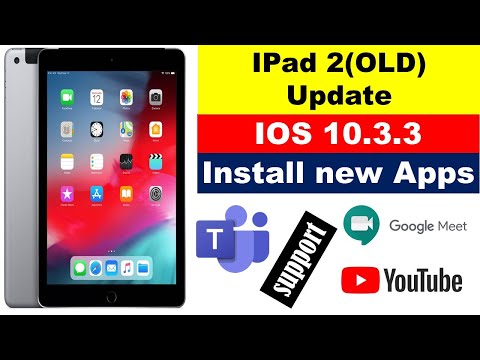 How to download apps on your old iPad or iPhone (iOS 10.3.3 or below) iPad Mini / iPad 1, 2, 3, 4,