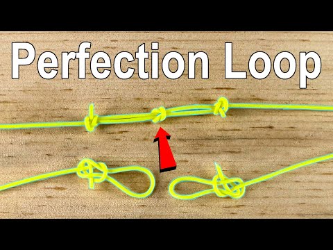 Connect Different Diameter Fishing Lines With This Knot! PERFECTION LOOP