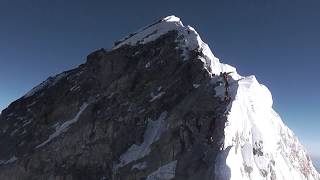 Climbing the Hillary Step, Mount Everest - Stephen Bock