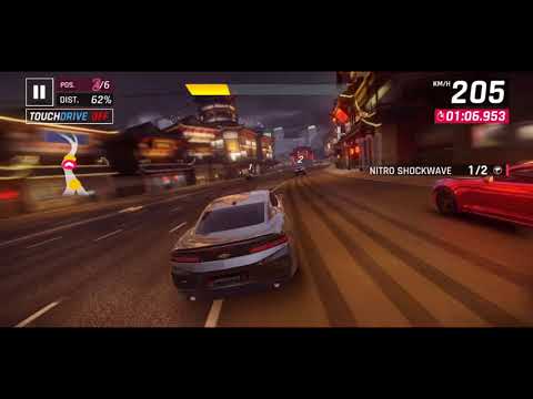 how to use Nitro shockwave in Asphalt 9