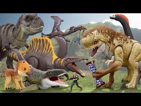 Unboxing EVERY Jurassic World Rebirth Figure To Battle D-Rex