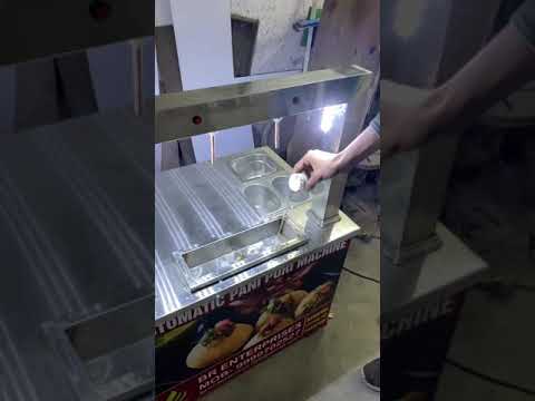 Stainless steel automatic pani puri filling machine, capacit...