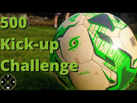 500 kick up challenge #Football,#football skills 2021