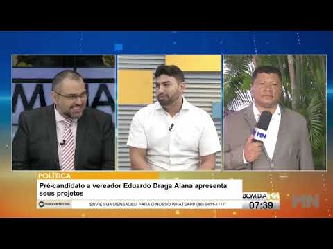 Eduardo Draga Alana destaca propostas e alianças na corrida pela vereança em Teresina