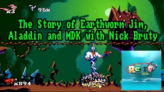 Earthworm Jim, Aladdin and MDK with Nick Bruty - The Retro Hour EP58