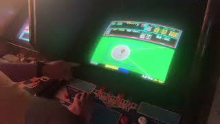 Track and Field 297940 points 4 loops by Pad Beecham at Arcade Club Leeds 