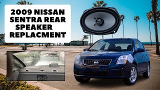 Nissan Sentra Back Speaker Replacement