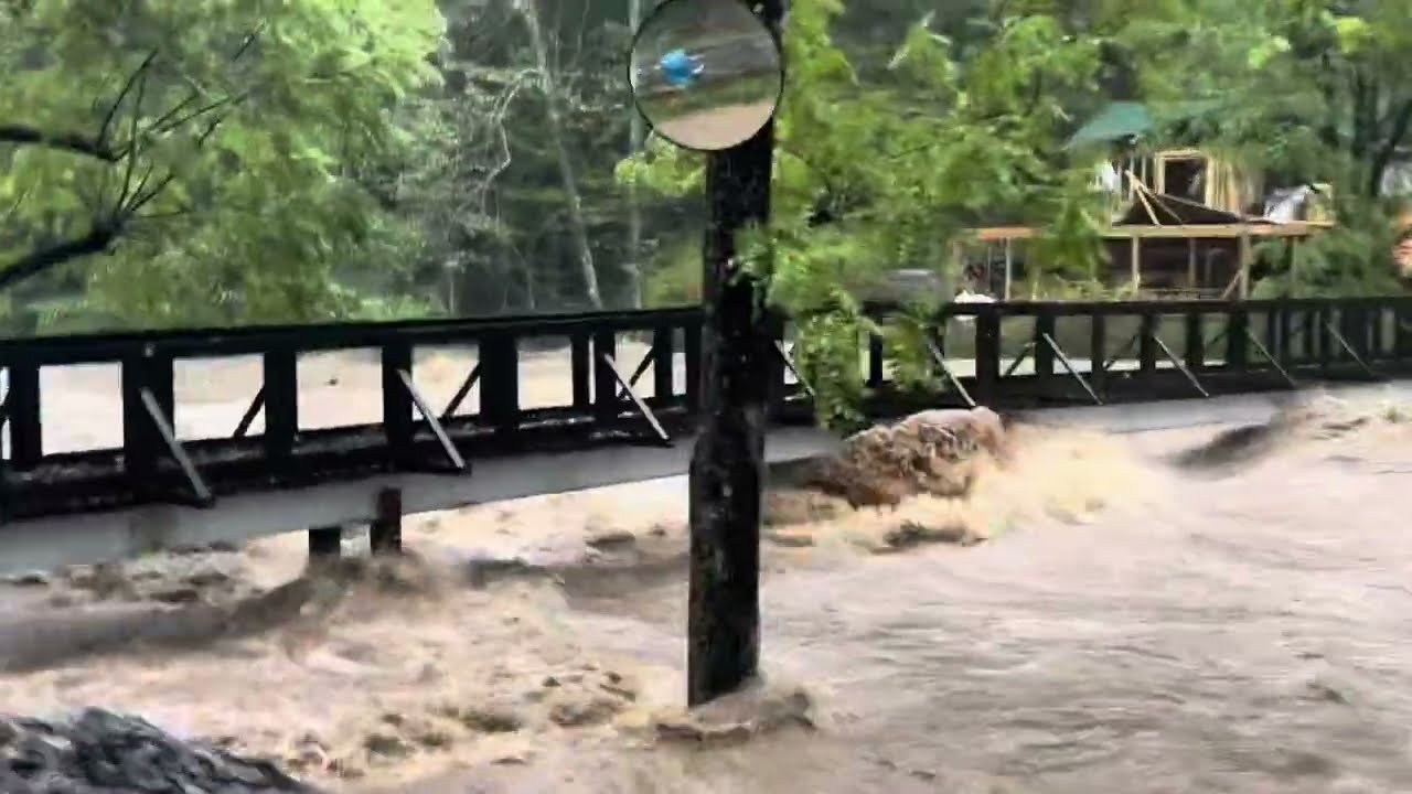 Yancey County Burnsville flood 2024, Jay-Paul Thibault