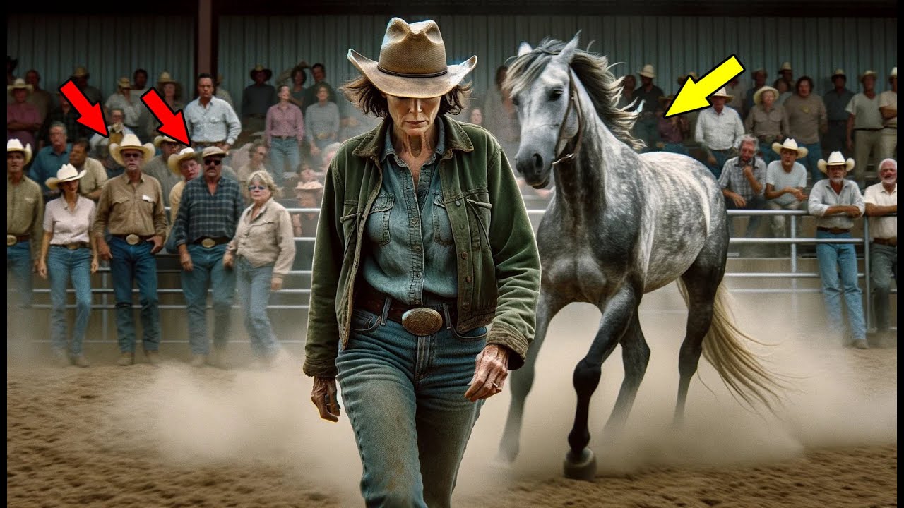 Female Veteran Humiliated at Horse Showcase—Until Her Mustang Leaves Everyone Speechless
