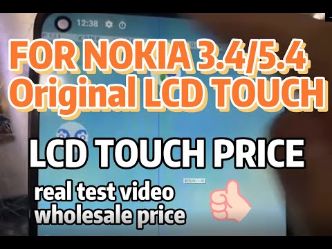 For Nokia 3.4/5.4 screen replacement real price in 2021| display price real record