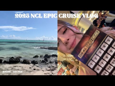 2023 NCL EPIC CRUISE VLOG DAY 4 | Winning Deal or No Deal & Bonaire