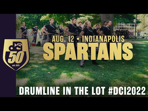 2022 Spartans Drum Line in the Lot | Semifinals