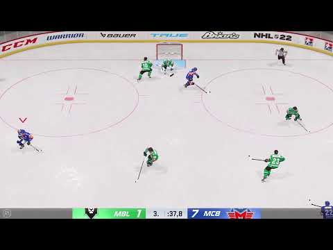 NHL22  TELH  8.Kolo  CEB  vs  MBL   Budvar Arena  16:00