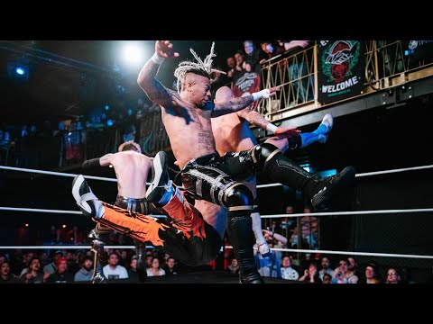 Lio Rush vs Leon Slater vs Danny Black vs Robbie X *MV* - Progress Wrestling: Chapter 151