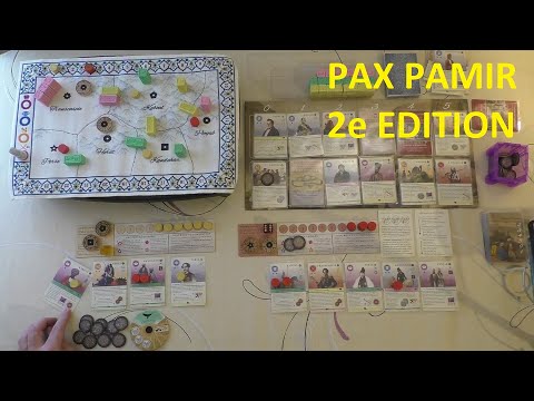 [FR] PAX PAMIR (2e édition) : Présentation et partie Solo