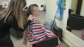 2025-32 Valerie preview - long hair buzzed to mohawk - punk's not dead