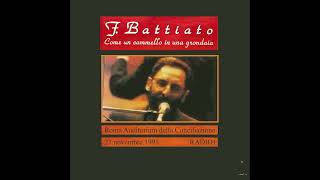 Franco Battiato - Secondo imbrunire (live 1991)