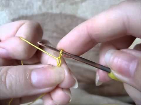 Maranta i szydełko - łańcuszek (nowa wersja)