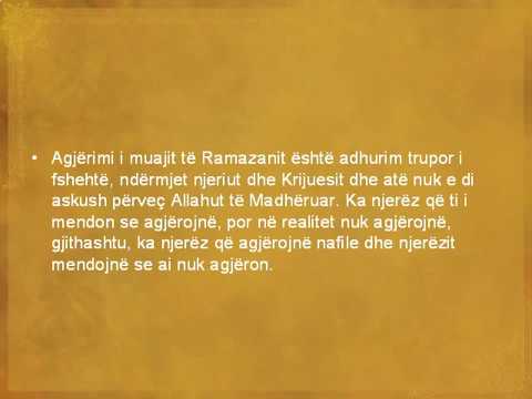 Shtyllat e Islamit: Agjërimi i Ramazanit