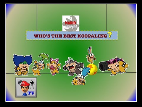 Mario Comics: Who's the Best Koopaling? - ericfortesTV