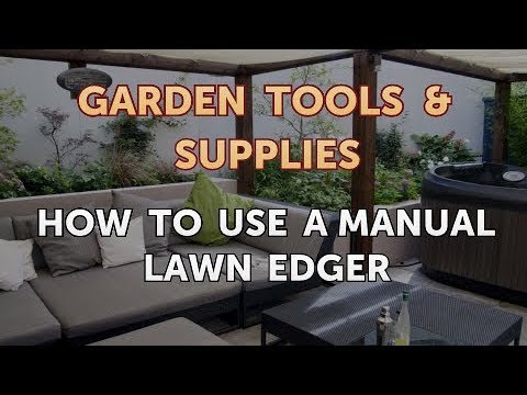 How to Use a Manual Lawn Edger