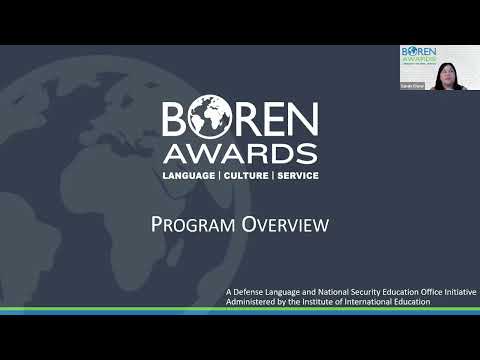 Boren Awards for Critical-Language Study