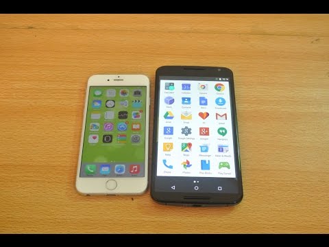 Nexus 6 Android 5.1 Lollipop vs iPhone 6 iOS 8.2 Apps Opening Speed Test HD
