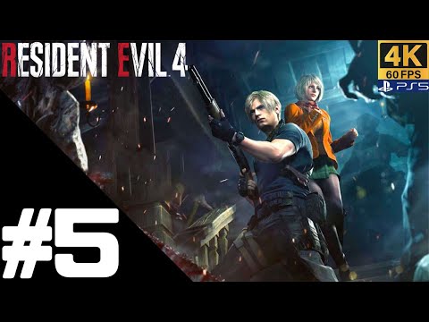 RESIDENT EVIL 4 REMAKE Walkthrough Gameplay Part 5 – PS5 4K 60FPS No Commentary