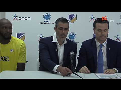 PRESS CONFERENCE | Apoel Nicosia v medi Bayreuth -  FIBA Europe Cup 2019-20