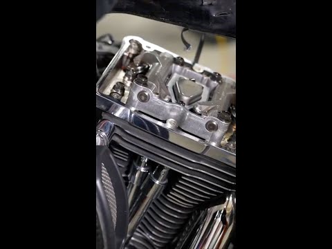 Fix a Harley Rocker Cover Gasket Leak #shorts