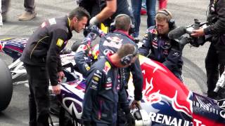 preview picture of video 'Даниил Квят на RBR Formula One, Moscow Raceway, 28.06.2014'