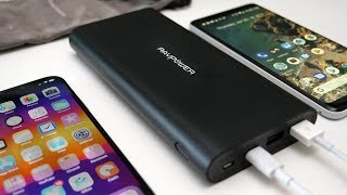 Video thumbnail for RAVPower 26800mAh Battery Pack - Charge 3 Devices At Once by zollotech