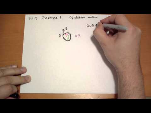 5 1 2 Example 1 Cyclotron Motion
