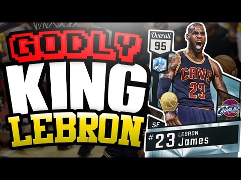 NBA 2K17 MYTEAM DIAMOND LEBRON JAMES GAMEPLAY! HE DOMINATES EVERYTHING IN HIS PATH!