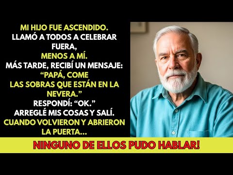 My son told me to eat the leftovers from the fridge — and my response shocked him.