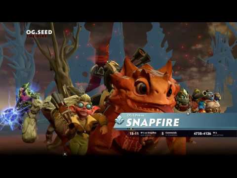 DOTA Summit 12 - Evil Geniuses vs OG Seed Game 1 - Arteezy Wraith KingPOV in 4K