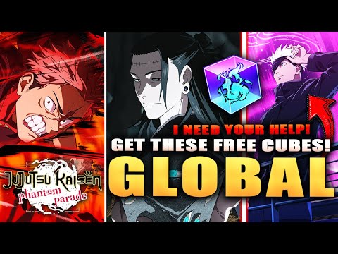 *IMPORTANT* MAKE SURE YOU DONT MISS THESE FREE CUBES! LAST CHANCE & HELP ME! (JJK: Phantom Parade)