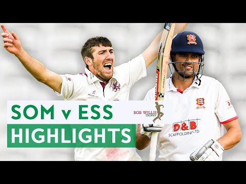 Somerset v Essex | Cook Hits Stunning 172! | Day 3 & 4 Highlights | Bob Willis Trophy Final