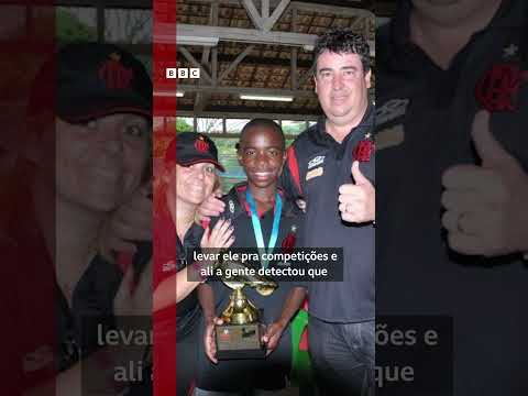 “Para pegar esse menino, só de moto”, lembra o primeiro técnico de Vini Jr
