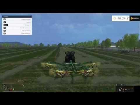 Farming Simulator 2015 Valley East USA Day 2 Multiplayer Raking