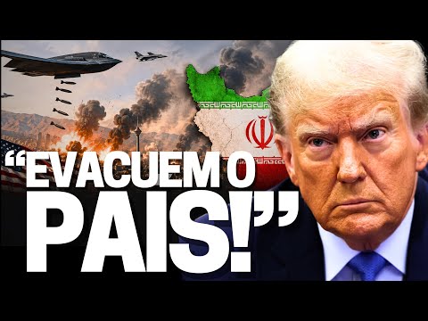 “ABANDONEM O IRÃ” - Trump pede evacuação e adia fim do cessar-fogo! Ucrânia consegue 90 bi de euros!