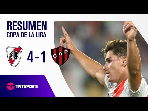 ¡GOLEADA de RIVER ⚪🔴 ante PATRONATO con un TRIPLETE de JULIÁN! 🔥 | River 4-1 Patronato | Resumen