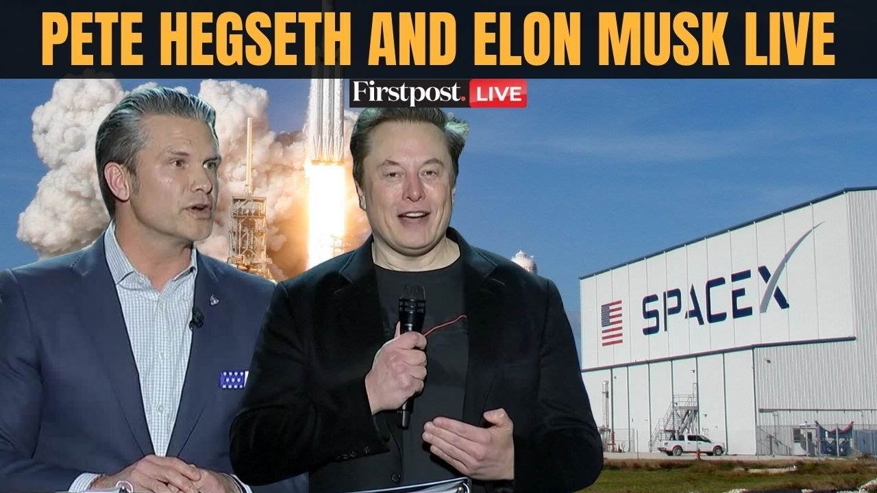 LIVE: Pete Hegseth Visits SpaceX Base in Texas | Elon Musk & Hegseth Speak at Starbase