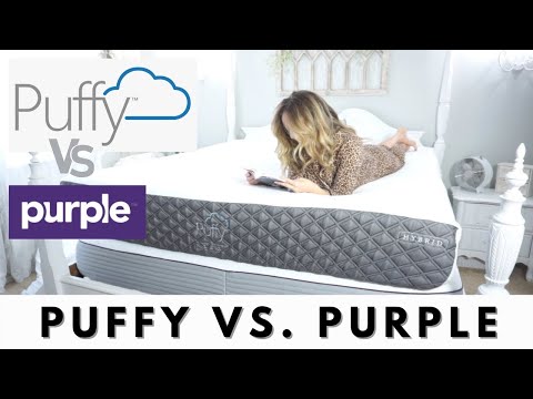 Puffy Mattress vs Purple Mattress (Review & Comparison)