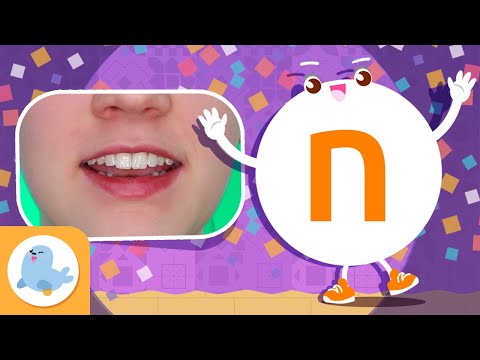 Phonics for Kids 🗣 The /n/ Sound 👃 Phonics in English 🛴